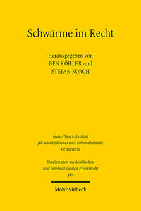 Vorderes Coverbild Schwärme im Recht