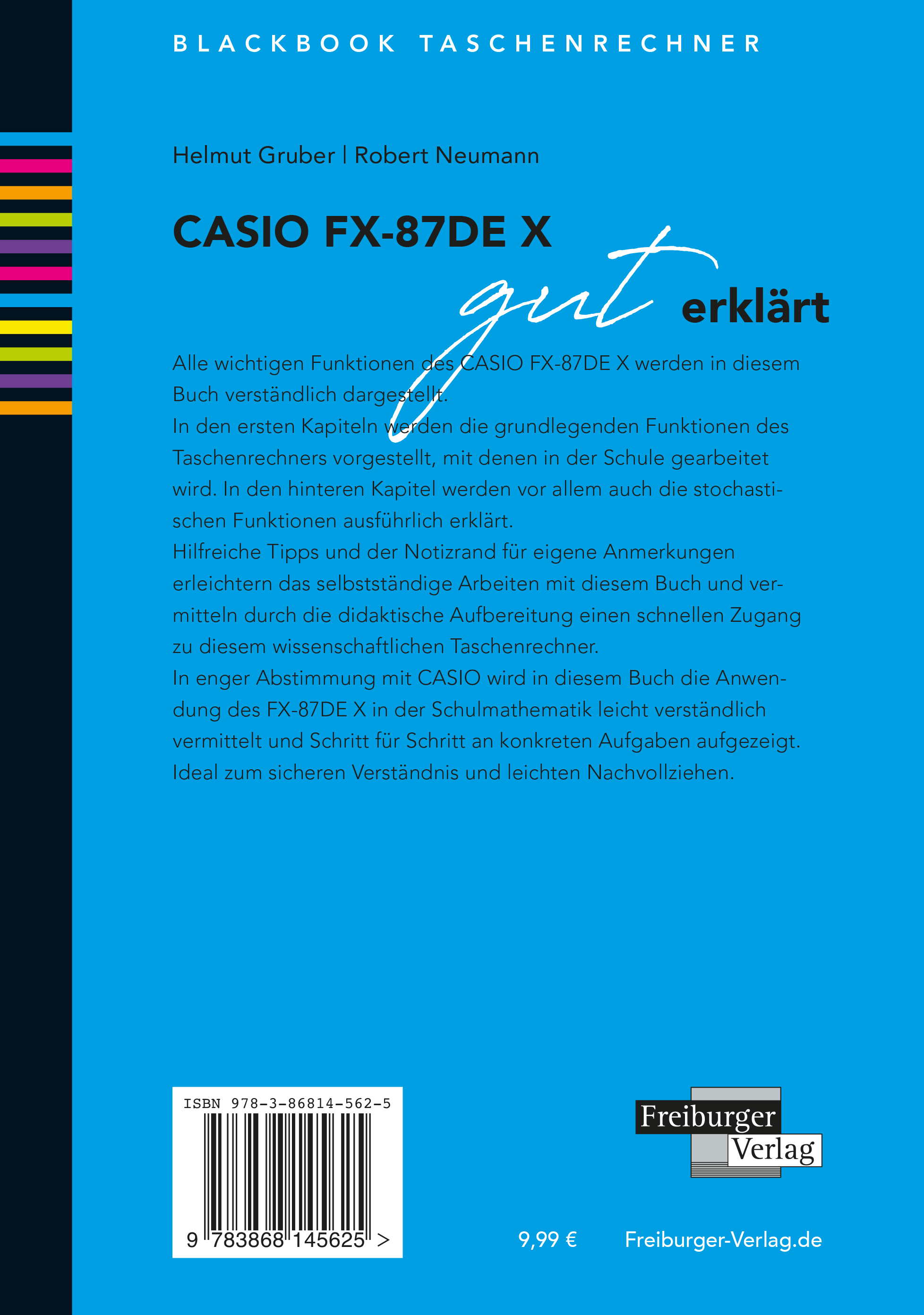 Rückseitencover CASIO fx-87DE X gut erklärt