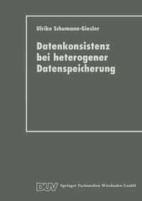 Vorderes Coverbild Datenkonsistenz bei heterogener Datenspeicherung