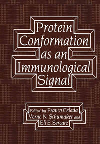 Vorderes Coverbild Protein Conformation as an Immunological Signal