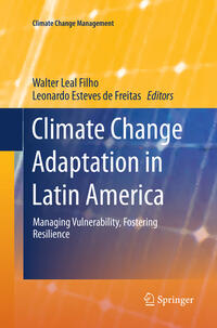 Vorderes Coverbild Climate Change Adaptation in Latin America