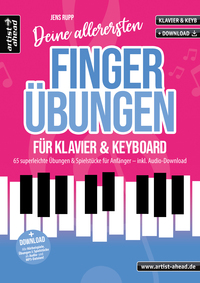 Vorderes Coverbild Deine allerersten Fingerübungen für Klavier & Keyboard