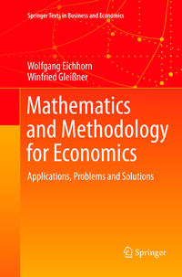 Vorderes Coverbild Mathematics and Methodology for Economics