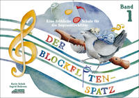 Vorderes Coverbild Der Blockflötenspatz
