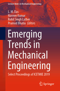 Vorderes Coverbild Emerging Trends in Mechanical Engineering