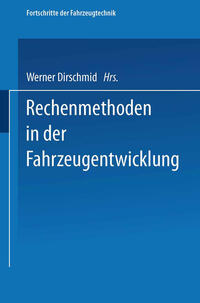 Vorderes Coverbild Rechenmethoden in der Fahrzeugentwicklung