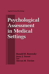Vorderes Coverbild Psychological Assessment in Medical Settings
