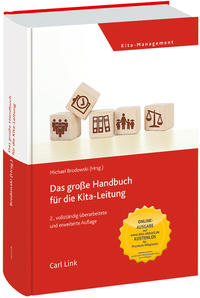 Vorderes Coverbild Das große Handbuch für die Kita-Leitung