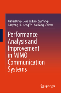 Vorderes Coverbild Performance Analysis and Improvement in MIMO Communication Systems