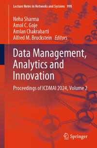 Vorderes Coverbild Data Management, Analytics and Innovation