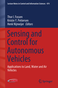 Vorderes Coverbild Sensing and Control for Autonomous Vehicles