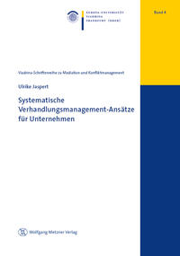 Vorderes Coverbild Systematische Verhandlungsmanagement-Ansätze im Unternehmen