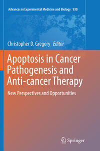 Vorderes Coverbild Apoptosis in Cancer Pathogenesis and Anti-cancer Therapy