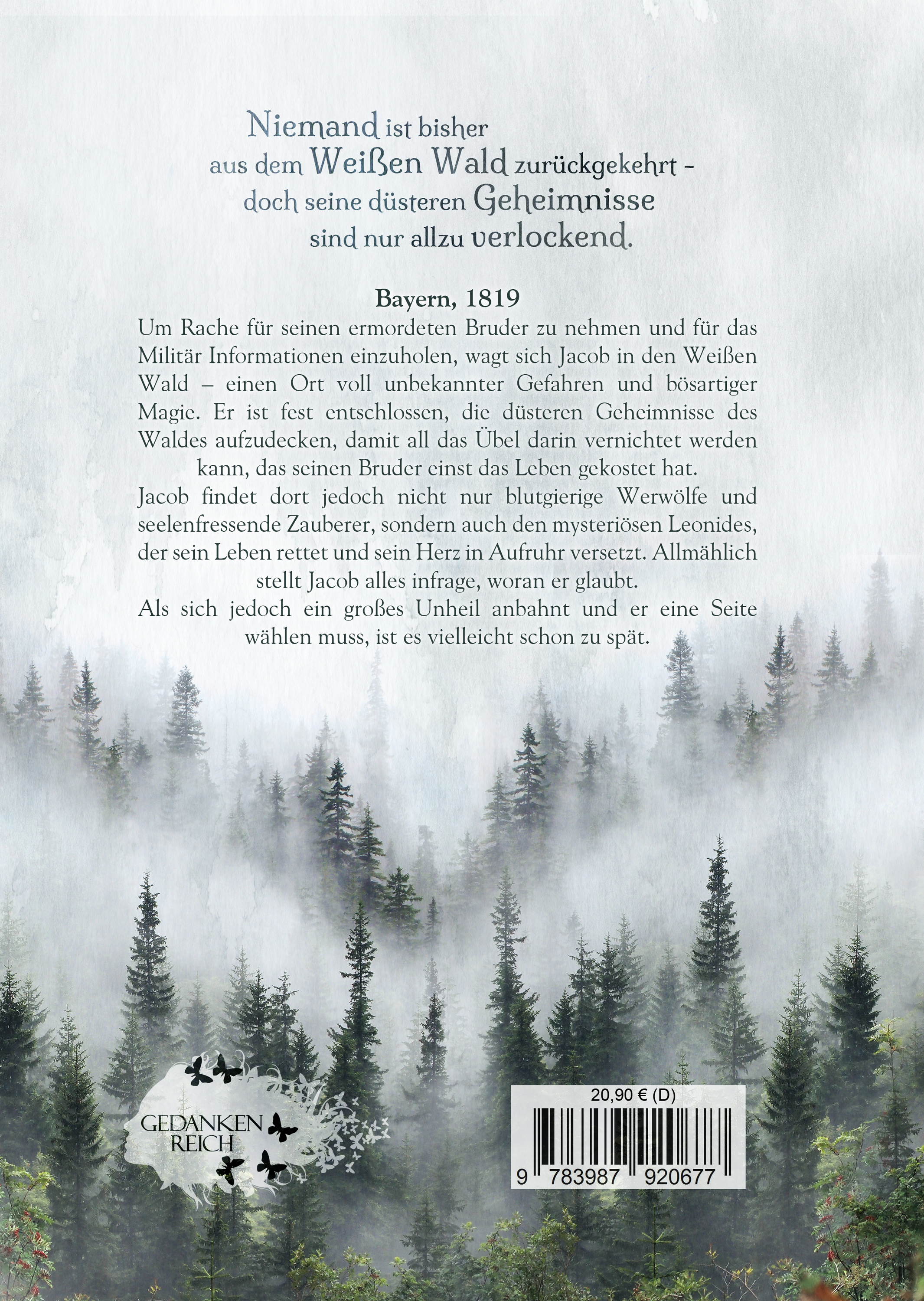 Rückseitencover Der Weisse Wald