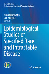 Vorderes Coverbild Epidemiological Studies of Specified Rare and Intractable Disease
