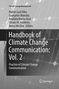Vorderes Coverbild Handbook of Climate Change Communication: Vol. 2