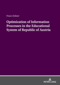 Vorderes Coverbild Optimization of Information Processes in the Educational System of Republic of Austria