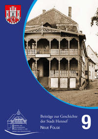 Vorderes Coverbild Beiträge zur Geschichte der Stadt Hennef - Neue Folge - Band 9