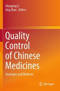 Vorderes Coverbild Quality Control of Chinese Medicines