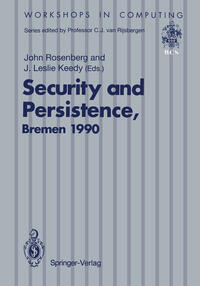 Vorderes Coverbild Security and Persistence