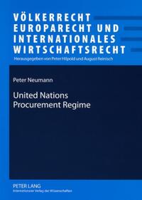 Vorderes Coverbild United Nations Procurement Regime