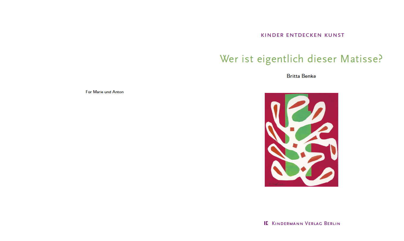 Beispielinhalt (Bild) Wer ist eigentlich dieser Matisse?