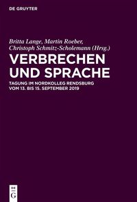 Vorderes Coverbild Verbrechen und Sprache