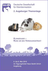 Vorderes Coverbild 2. Augsburger Thementage - Kleinsäuger - Rund um den Verdauungstrakt