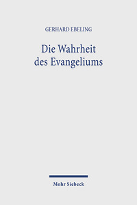 Vorderes Coverbild Die Wahrheit des Evangeliums