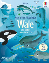 Vorderes Coverbild Mein erstes Stickerbuch: Wale und andere Meeresbewohner