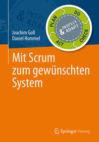 Vorderes Coverbild Mit Scrum zum gewünschten System
