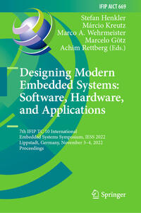 Vorderes Coverbild Designing Modern Embedded Systems: Software, Hardware, and Applications