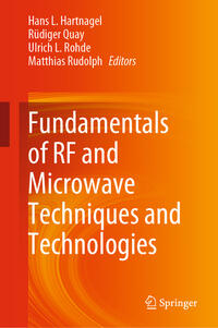 Vorderes Coverbild Fundamentals of RF and Microwave Techniques and Technologies