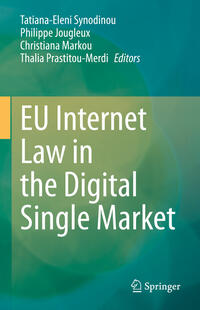 Vorderes Coverbild EU Internet Law in the Digital Single Market