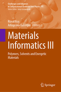 Vorderes Coverbild Materials Informatics III