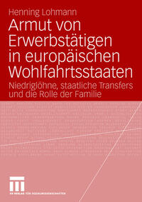 Vorderes Coverbild Armut von Erwerbstätigen in europäischen Wohlfahrtsstaaten
