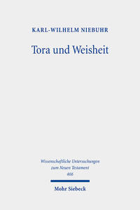 Vorderes Coverbild Tora und Weisheit