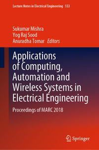 Vorderes Coverbild Applications of Computing, Automation and Wireless Systems in Electrical Engineering