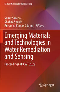 Vorderes Coverbild Emerging Materials and Technologies in Water Remediation and Sensing