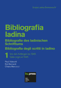 Vorderes Coverbild Bibliografia ladina 1