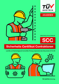 Vorderes Coverbild SCC – Sicherheit Certifikat Contraktoren