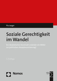 Vorderes Coverbild Soziale Gerechtigkeit im Wandel