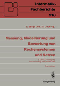 Vorderes Coverbild Messung, Modellierung und Bewertung von Rechensystemen und Netzen