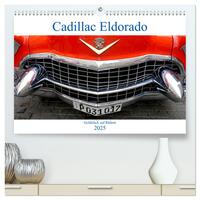 Vorderes Coverbild Cadillac Eldorado - Goldstück auf Rädern (hochwertiger Premium Wandkalender 2025 DIN A2 quer), Kunstdruck in Hochglanz