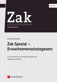 Vorderes Coverbild Zak Spezial: Erwachsenenschutzgesetz