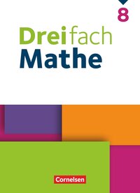 Vorderes Coverbild Dreifach Mathe - Ausgabe 2021 - 8. Schuljahr