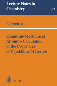 Vorderes Coverbild Quantum-Mechanical Ab-initio Calculation of the Properties of Crystalline Materials