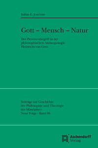 Vorderes Coverbild Gott - Mensch - Natur