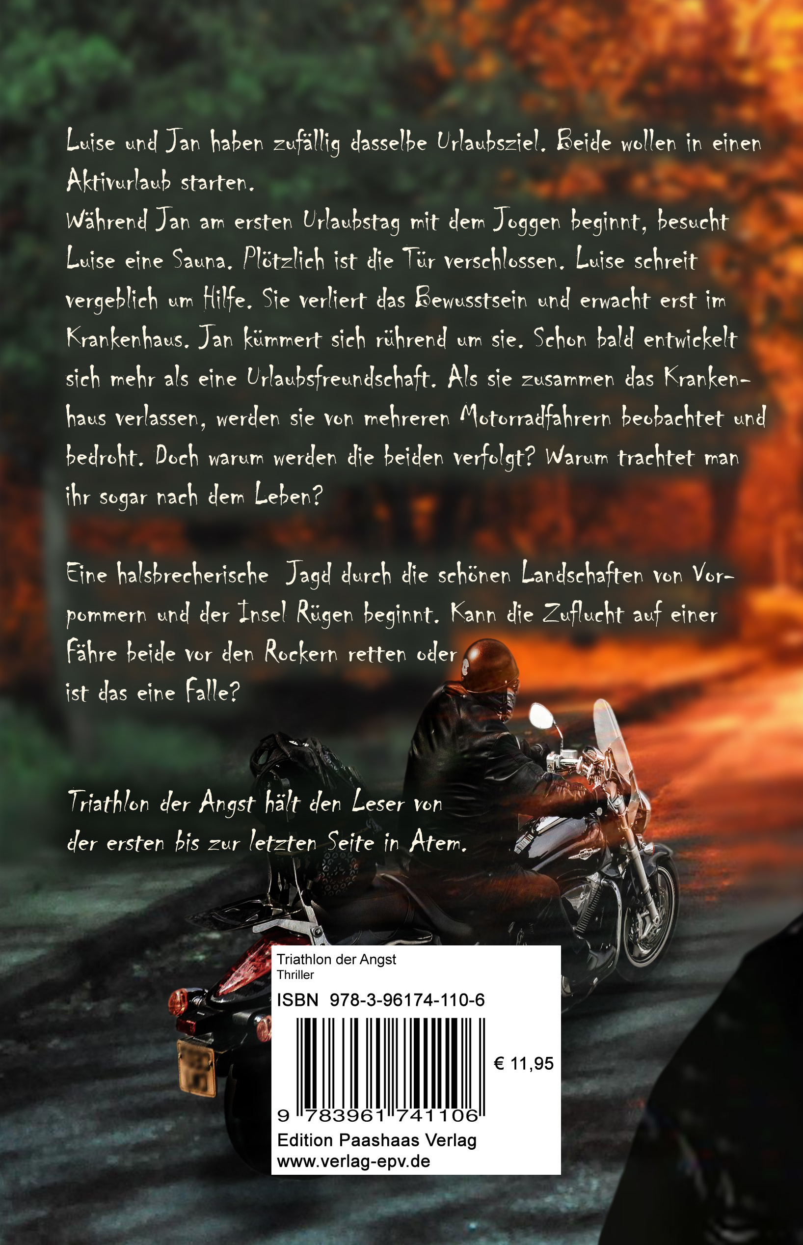 Rückseitencover Triathlon der Angst