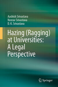 Vorderes Coverbild Hazing (Ragging) at Universities: A Legal Perspective